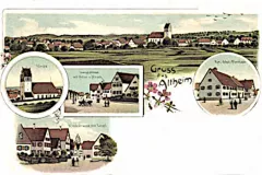 Gruss aus Altheim um 1900