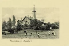 Waldkuralpe Nervenheil in Leitershofen bei Augsburg um 1900