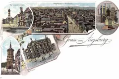 Gruss_aus_Augsburg_Mehrbildkarte_Ansicht_von_St_Ulrich_um_1900_800