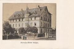 Bad Saulgau Aspiranten-Anstalt Straßenansicht 1907