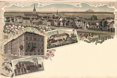 Bad Saulgau Schullehrer-Seminar, Turnhalle, Kloster Siessen 1897