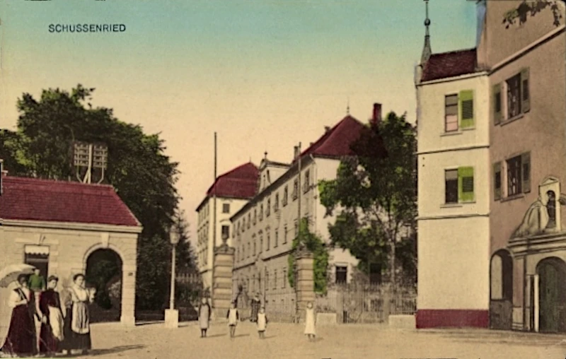 Schussenried, Strassenzug 1911