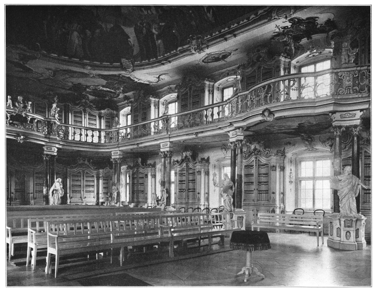 Bibliothek im ehem. Kloster zu Schussenried, Arthur von der Trappen: Unser Land 1925
