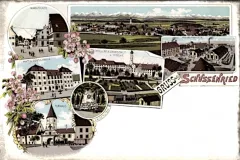 Gruss aus Schussenried, Heilanstalt 1904
