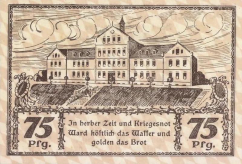 Notgeld_Bad_Woerishofen_75_Pfennig_Schloss_1921_800