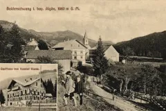 Balderschwang im bayr. Allgäu 1912
