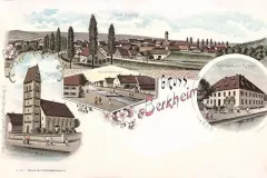 Gruss_aus_Berkheim_mit_Kirche_und_Gasthaus_Krone_1899_800
