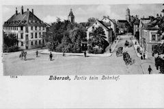 Biberach Partie beim Bahnhof 1895