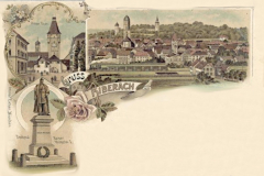 Gruss aus Biberach um 1900