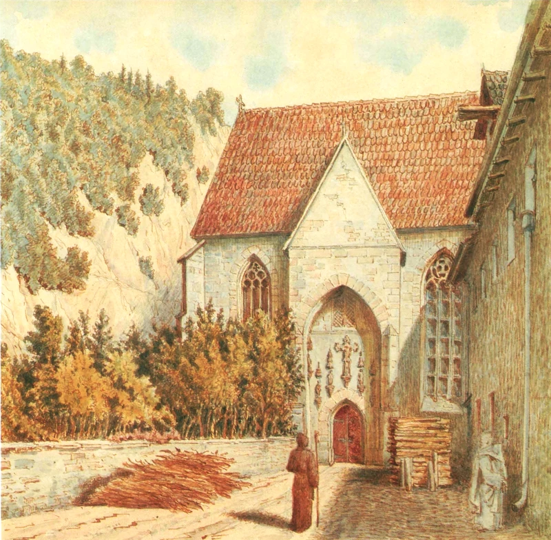 Kloster_Blaubeuren_aquarellierte_Zeichnung_von_Max_Eyth_1875_800