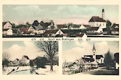 Bobingen_Kirche_Ortsansicht_und_Flusspartie_1925_800
