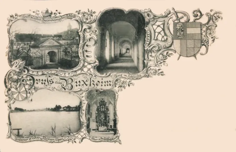Buxheim_Graefl_Schloss_Altar_in_der_Schlosskirche_Unterer_Weiher_1900_800