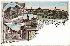 Gruss aus Dillingen 1899