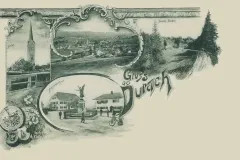 Gruss aus Durach 1897
