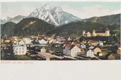 Füssen mit dem Säuling 1902