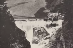 Der St.-Mang-Fall, Foto von Joseph Albert 1857