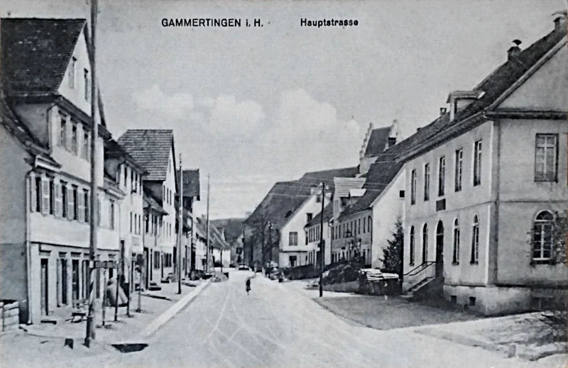 Gammertingen Hauptstrasse vor 1918