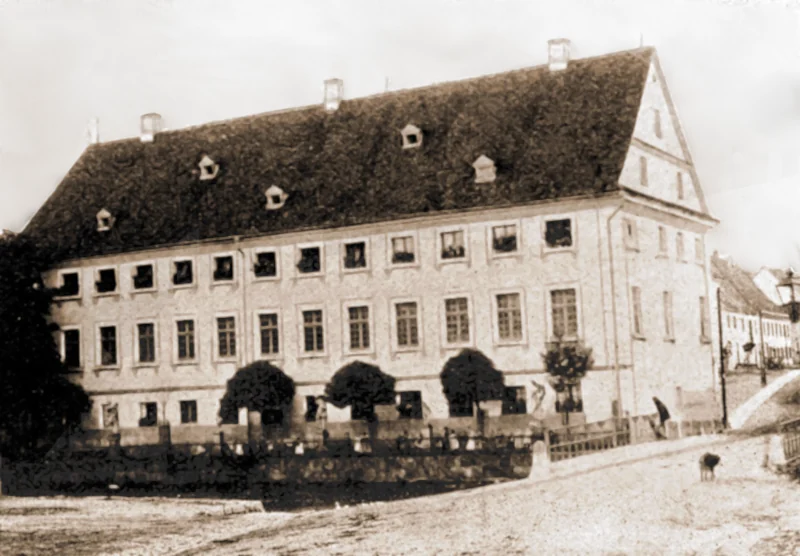 Gammertinger Schloss von rückwaerts, J.Reiser vor 1905