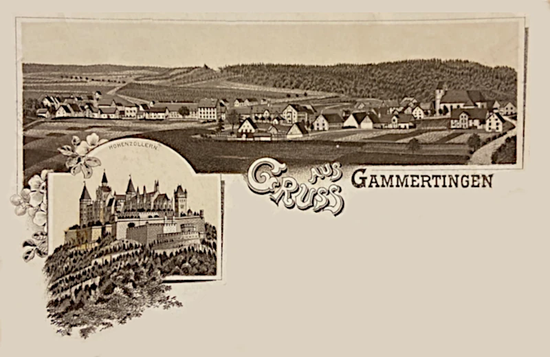 Gruss aus Gammertingen 1896