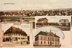 Herbertingen_Warengeschaeft_Engelhardt_Bahnhof_Schulhaus_1905_800