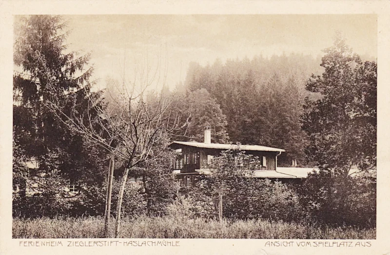 Ferienheim Zieglerstift Haslachmuehle 1920