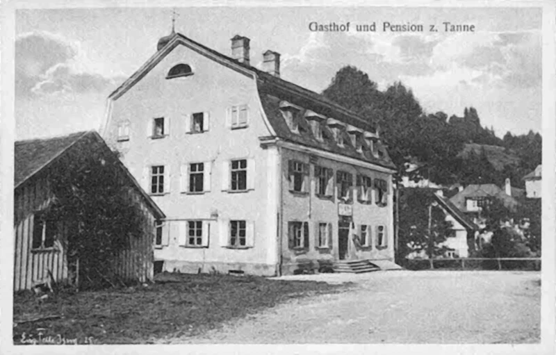Eisenbach_Gasthaus_zur_Tanne_Eugen_Felle_1923_800
