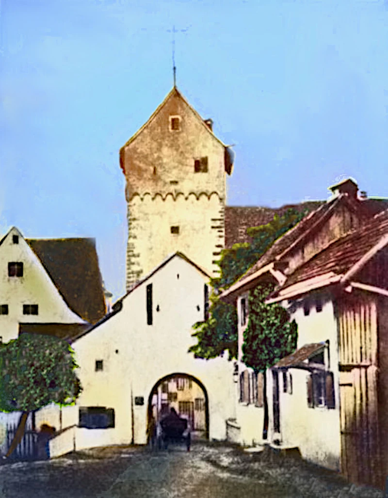 Bergtor_vor_1858_abgerissen_1859_coloriert_800
