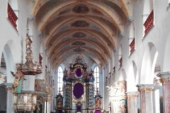 Bad Waldsee Stadtkirche Innenansicht