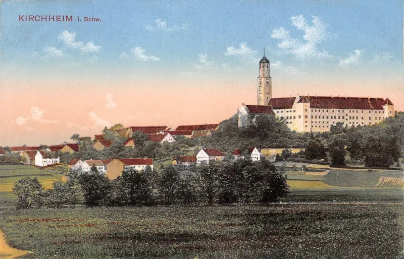 Kirchheim in Schwaben, Gesamtansicht 1915