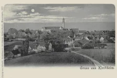 Gruss aus Kirchheim, Mondscheinkarte 1904