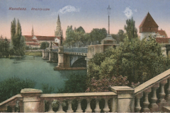Rheinbrücke Konstanz um 1900