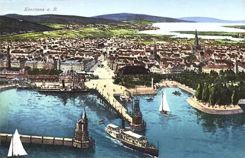 Konstanz_Blick_auf_den_Hafen_mit_Dampfer_1926_800