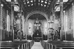 Krauchenwies Hausen a. A. Pfarrkirche 1921