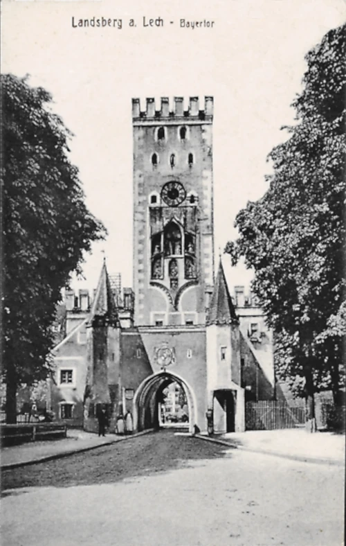 Landsberg_am_Lech_Blick_zum_Bayertor_1917_800