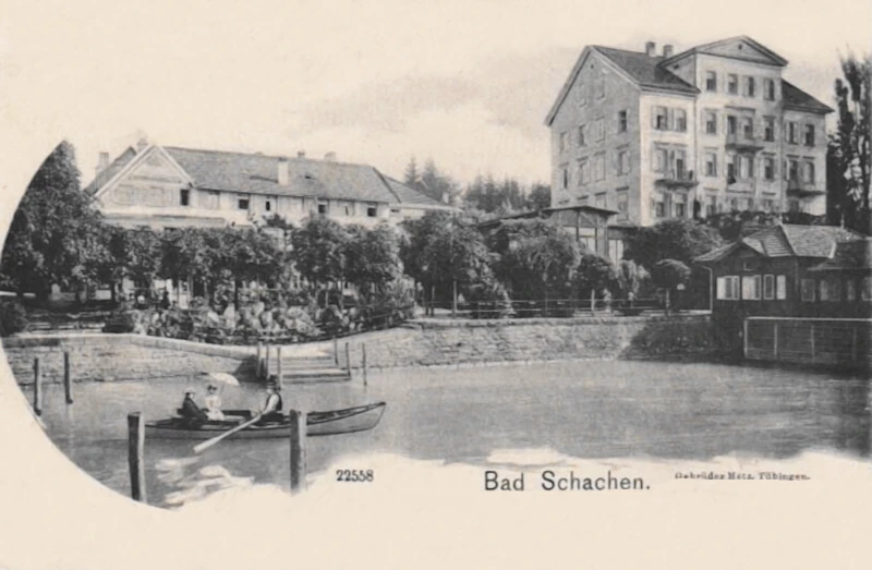 1908_Bad_Schachen_Uferansicht_Boot_800