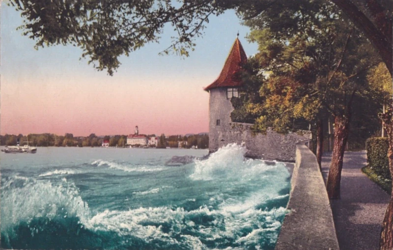 1916_Bodensee_Brandung_bei_Lindau_mit_Bad_Schachen_800