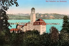 1915_Bad_Schachen_am_Bodensee_Schloss_Panorama_Berge_800