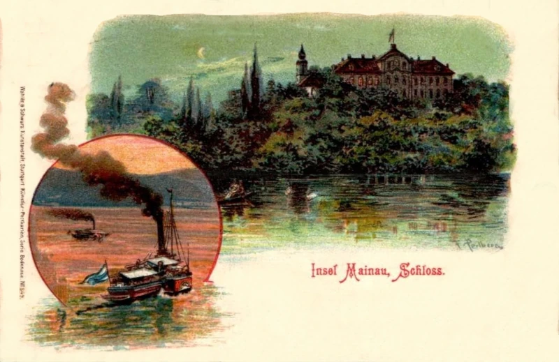 4_Gruss_aus_Konstanz_Mainau_Kuenstlerkarte_Schloss_um_1900_800