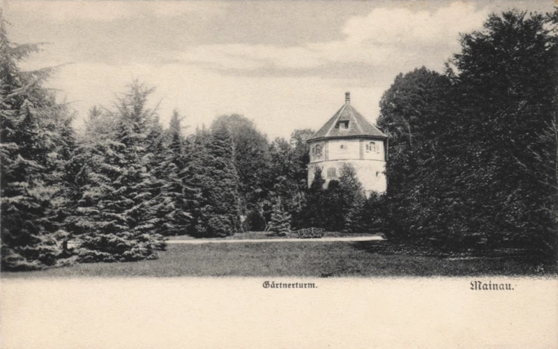 Insel_Mainau_Park_Partie_am_Gaertnerturm_Turm_um_1900_800