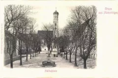 Memmingen_Hallhofplatz_mit_Denkmal_1902_800
