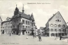Partie beim Rathaus 1906