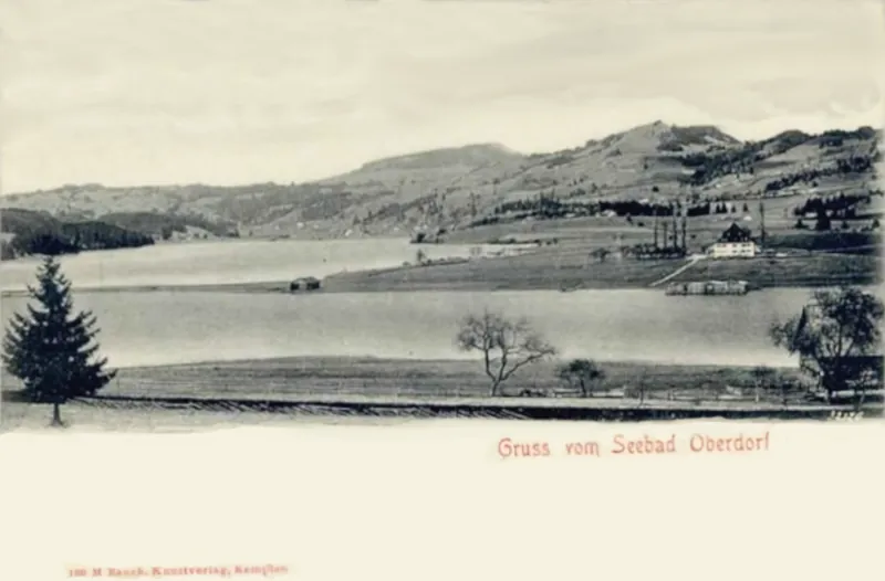Obermaiselstein, Seebad Oberdorf um 1905