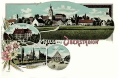 Oberstadion_Gasthof_zum_Adler_Schloss_Kirche_und_Pfarrhof_1900_800