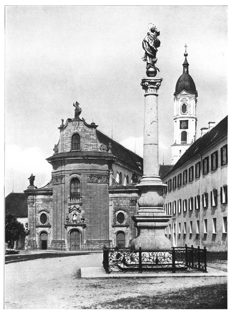 Kirche Mariensaeule Ochsenhausen, Arthur von der Trappen, Unser Land 1925