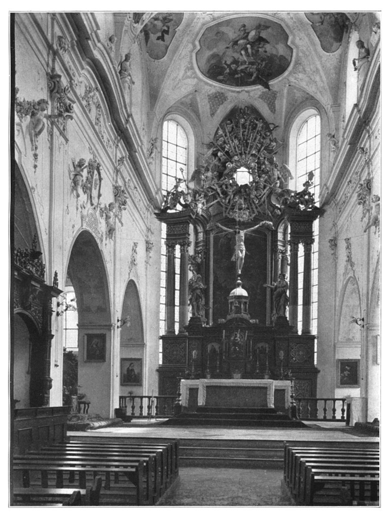 Hochaltar Kirche Ochsenhausen, Arthur von der Trappen, Unser Land 1925