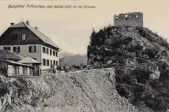 Burghotel Falkenstein mit Ruine, 1905