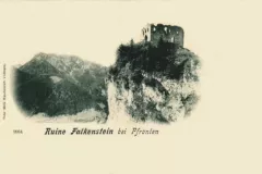 Ruine Falkenstein bei Pfronten, 1904