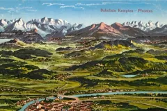 Bahnlinie Kempten Pfronten um 1918