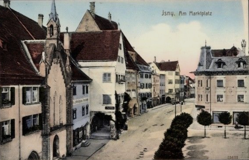 marktplatz mit stiftskirche um 1900_k