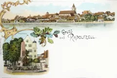 Gruss aus Radolfzell, Kriegerdenkmal 1897